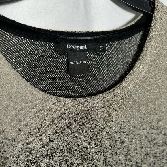 Desigual Heather Knitted Short Sleeve Dress - Picture 5 of 5